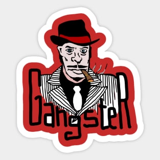 Gangster Sticker